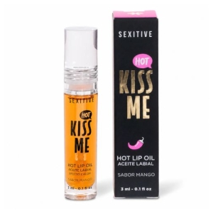 KISS ME – HOT LIP OIL Efecto Calor | Sabor Mango-0