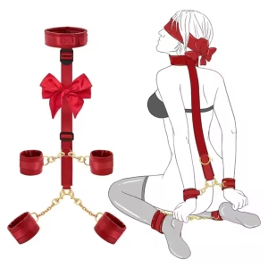 KIT INMOVILIZADOR COLLAR Y ESPOSAS-0