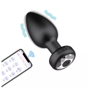 Plug Anal Vibrador Black - APP-0