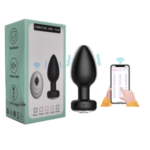 Plug Anal Vibrador Black - APP-1