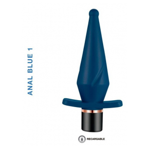 ANAL BLUE 1- PLUG ANAL CARGA USB