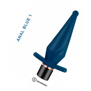 ANAL BLUE 1- PLUG ANAL CARGA USB