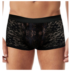 BOXER ENCAJE ELASTIZADO