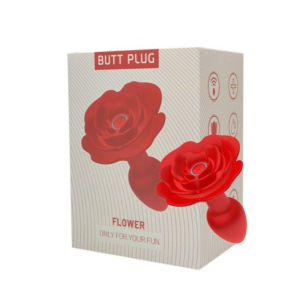 BUTT PLUG PLOWER - VIBRACION Y MOVIMIENTO