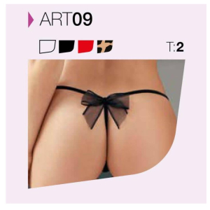 Cola less Raso Con Moño