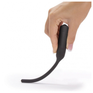 Dilatador uretral vibrante de silicona