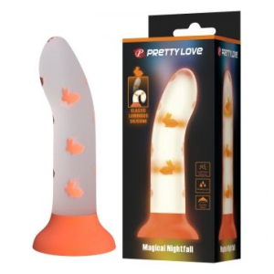 DILDO LUMINOSO Naranja