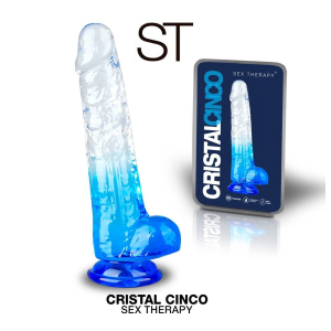 Dildo transparente Cristal 5-1