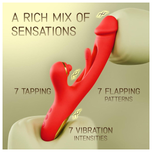 Doble Estimulador FLICKKING 3 EN 1