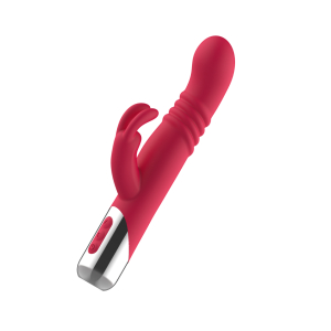 Doble estimulador - Rabbit con movimiento de empuje y rotación-1