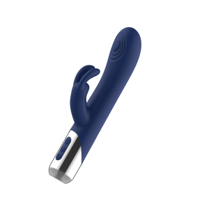 Doble estimulador - Vibrador Rabbit con golpeteo-1