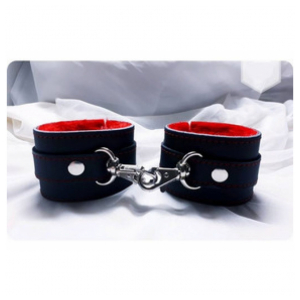 Esposas Cuero con Mosqueton