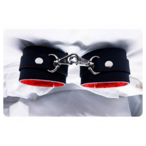 Esposas Cuero con Mosqueton