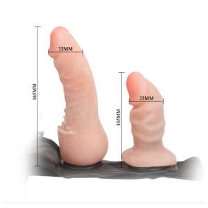 FEMALE HARNESS ULTRA - ARNES DOBLE DILDO-0