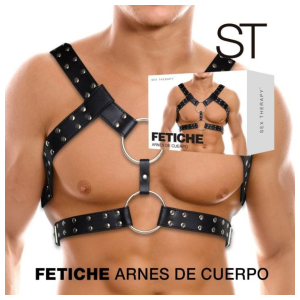 Fetiche Arnes de Cuerpo Black-0