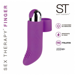 Finger  2 vibe recargable Purpura