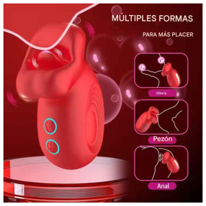 KISS FUN - BOCA CON LENGUA VIBRADORA-1