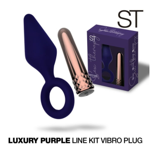 LUXURY PURPLE LINE KIT VIBRO Y PLUG-0