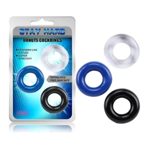 PLAY HARD - KIT ANILLOS X 3-0