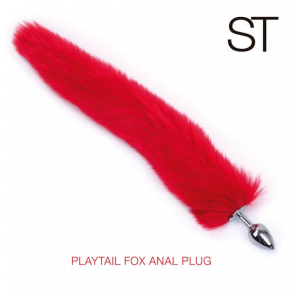 PLUG - COLA DE ZORRO ROJA-0