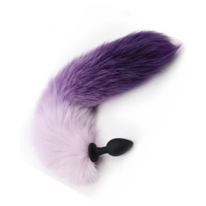 PLUG- COLA DE ZORRO VIOLETA