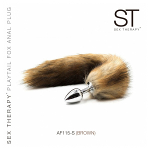 PLUG con cola Marron