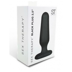 Plug Negro 2,5 Pulgadas