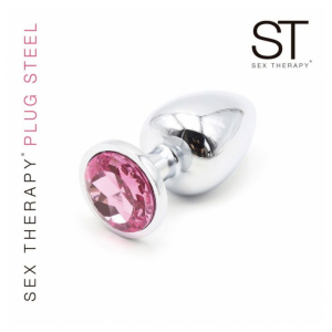 Plug steel pink S
