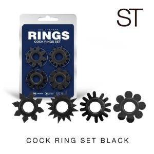 Set Anillos Texturados-0