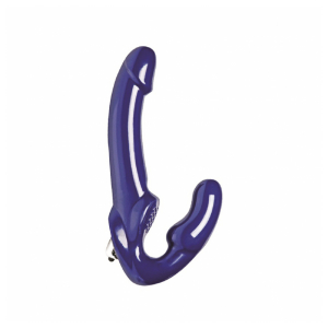 Strap On Gun con Vibro Medium Azul