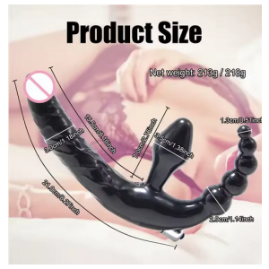 STRAP ON triple con Vibro-1