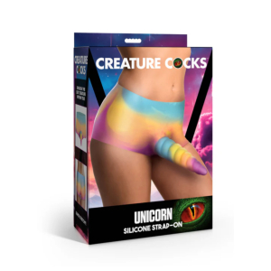 STRAP ON UNICORNIO DE SILICONA-0