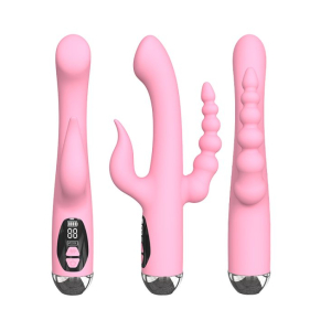 Triple estimulador LUXURY PASSION PINK DUE