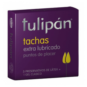 Tulipan Tachas extra lubricado