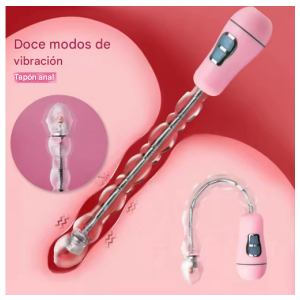 VIBRADOR ANAL FLEXIBLE USB-1