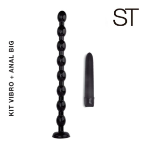 Vibrador anal KIT VIBRO +ANAL BIG-0