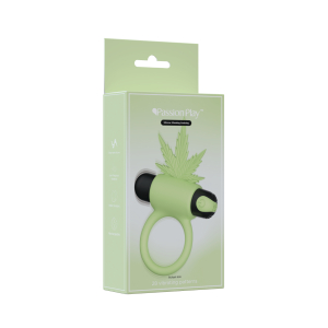 Vibrating Cockring Green-0