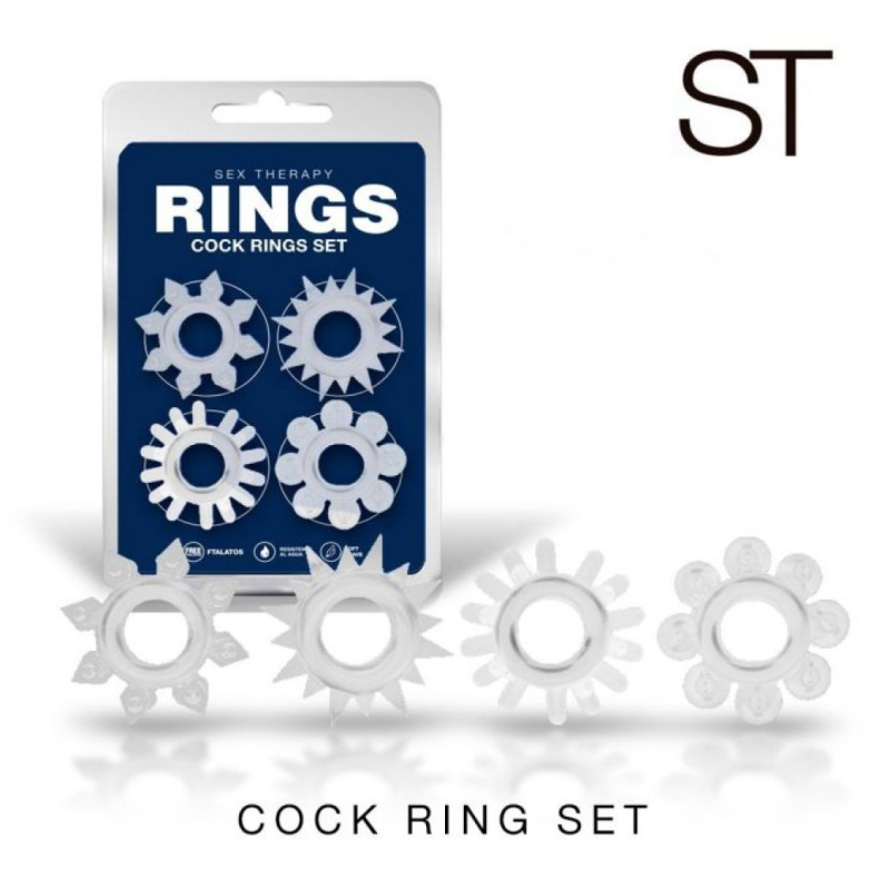 ANILLOS PENEANOS KIT X 4