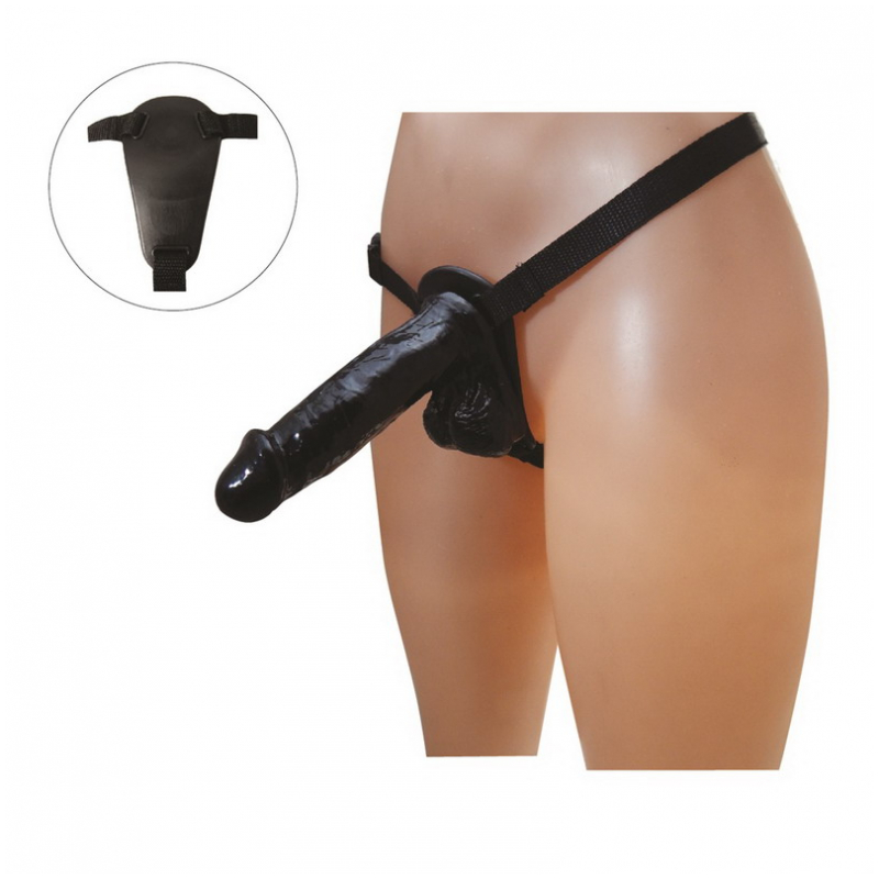 Arnes con dildo Plumber