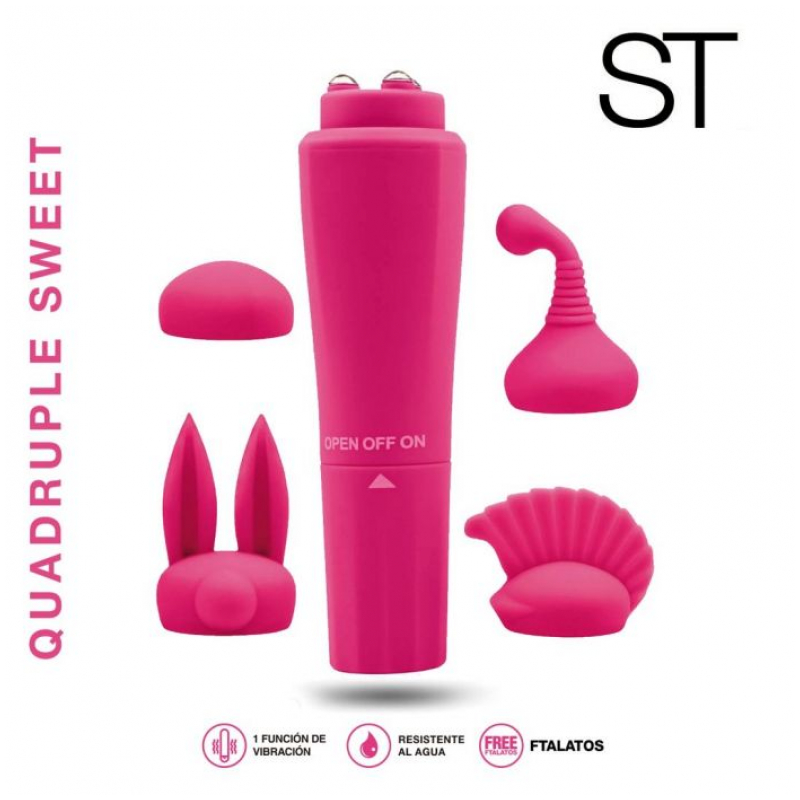 Cuádruple Rosa Dulce