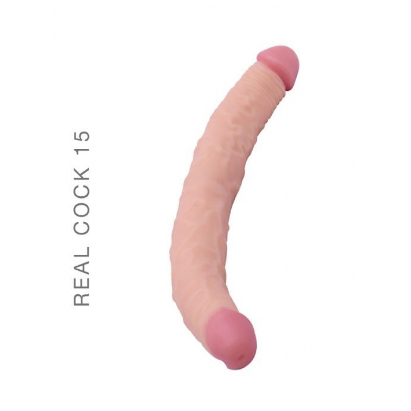DILDO DOBLE REAL COCK 15