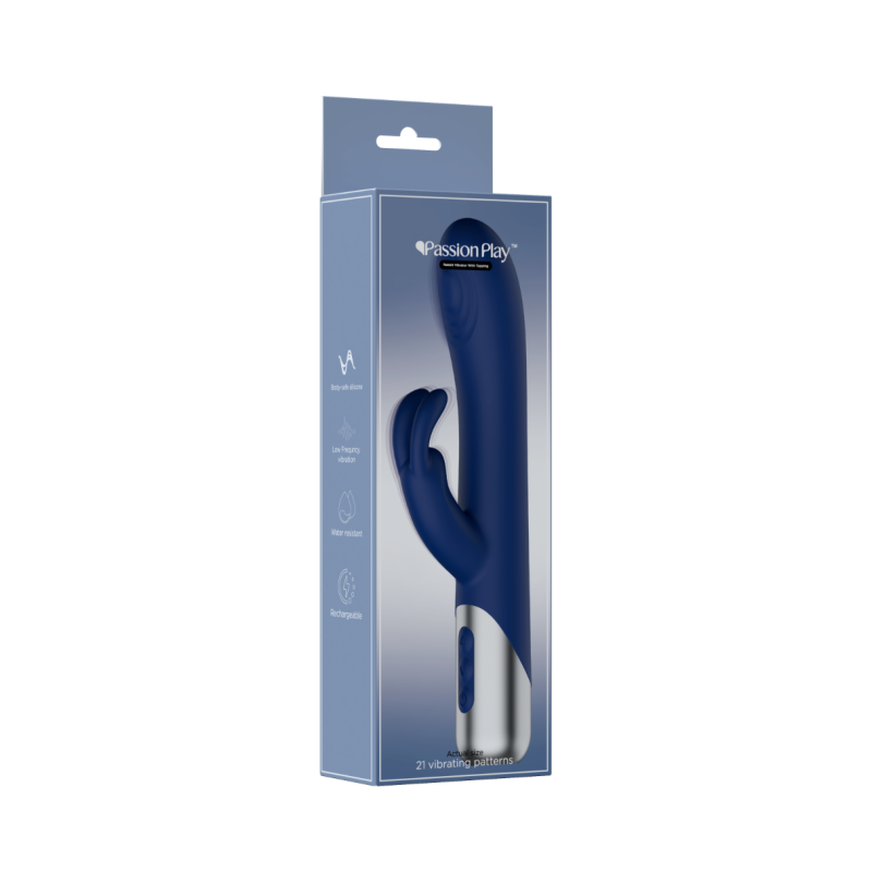 Doble estimulador - Vibrador Rabbit con golpeteo