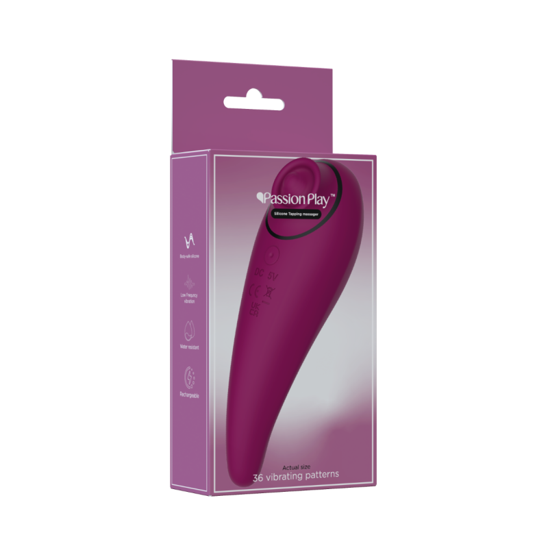 ESTIMULADOR CLITORIS - SILICONE TAPPING MASSAGER