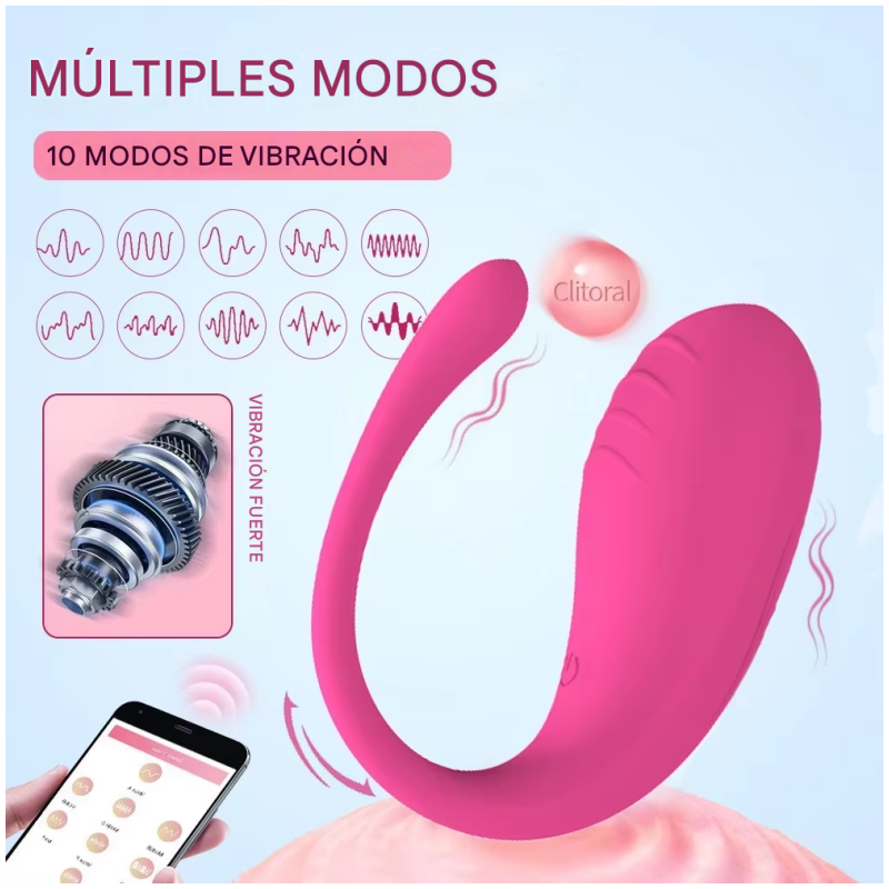 Estimulador Huevito Vibrador - APP