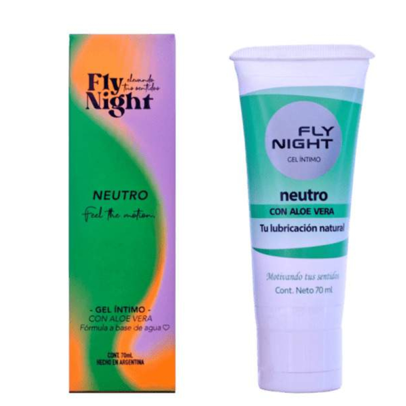 Gel Lubricante Neutro Con Aloe Vera 70 Ml.