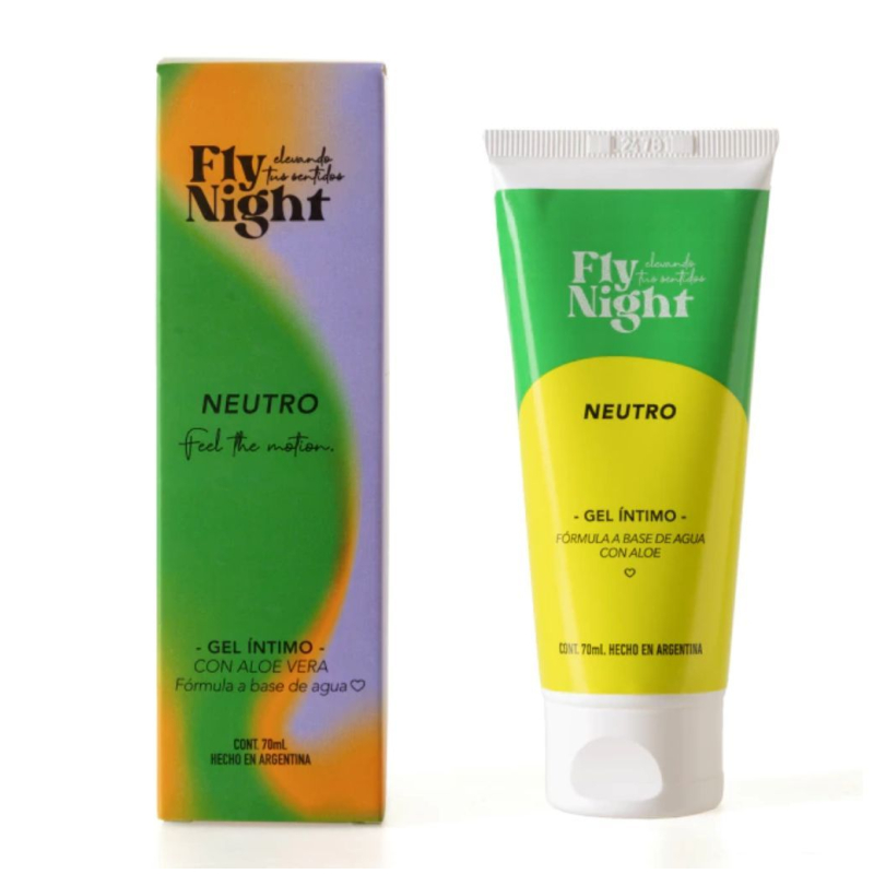 Gel Lubricante Neutro Con Aloe Vera 70 Ml.
