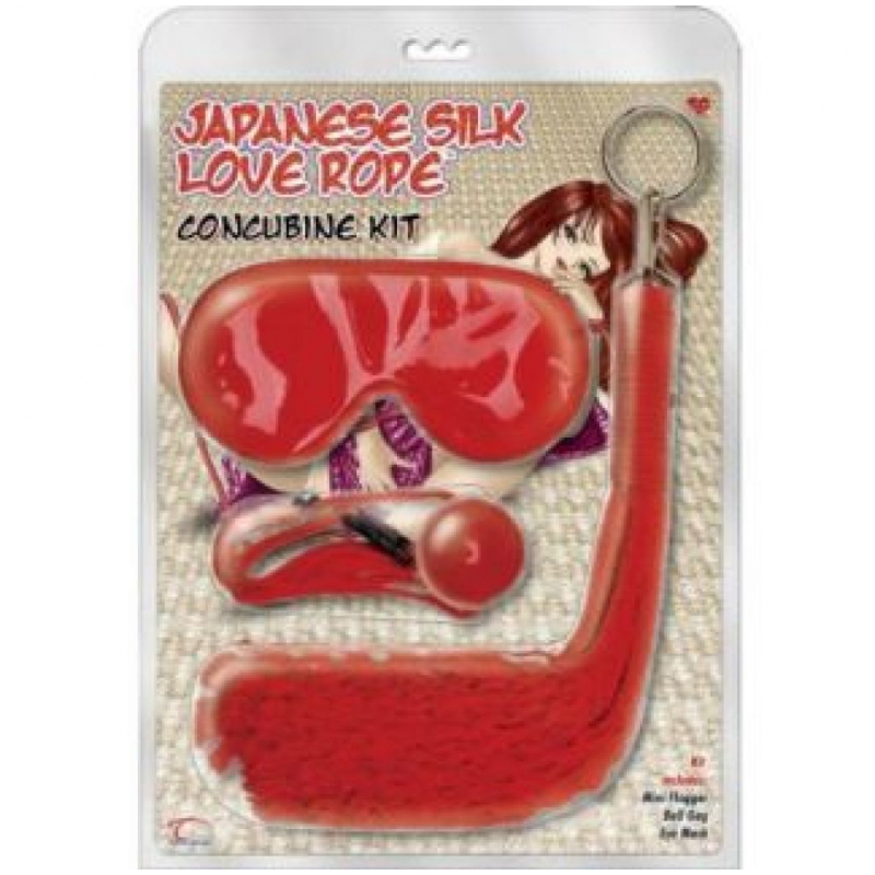 JAPANESE SILK LOVE ROPE - KIT ROJO