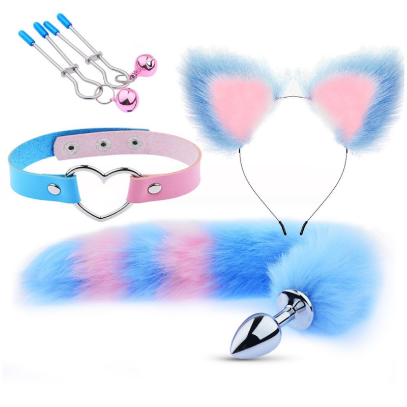 KIT CELESTE Y ROSADO