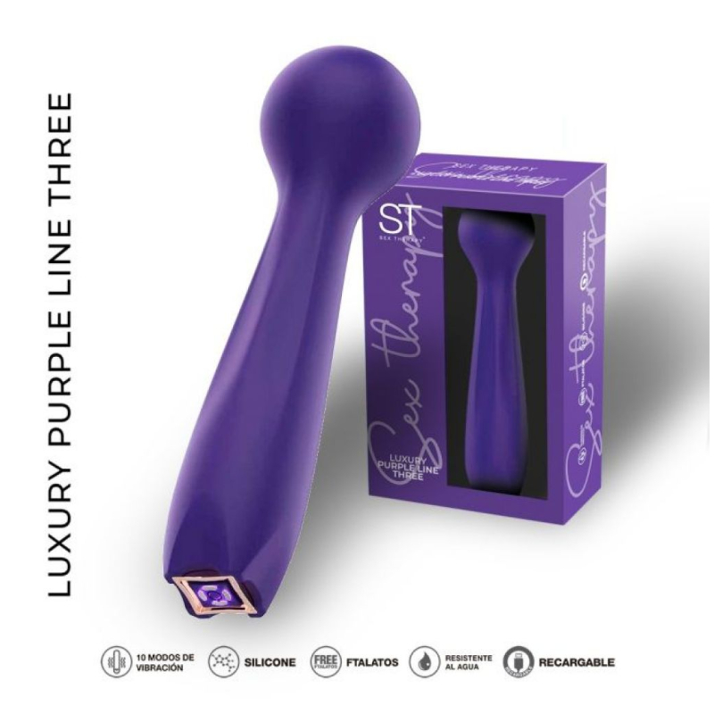 Masajeador PURPLE LINE THREE
