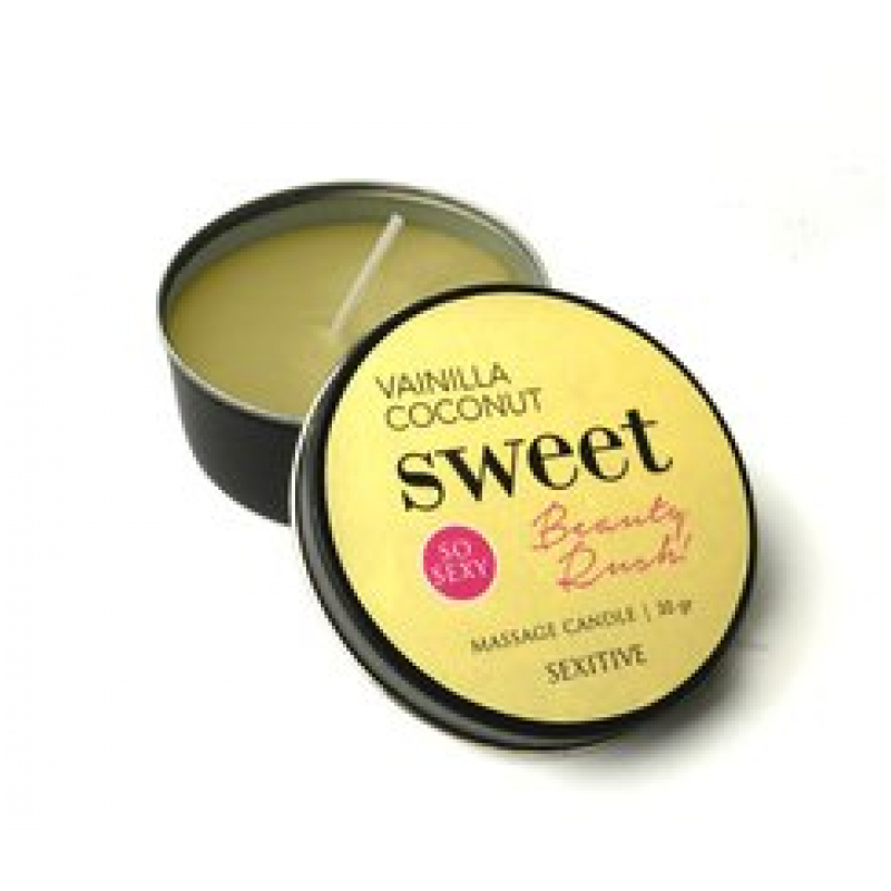 MASSAGE CANDLE VAINILLA COCONUT 30GS